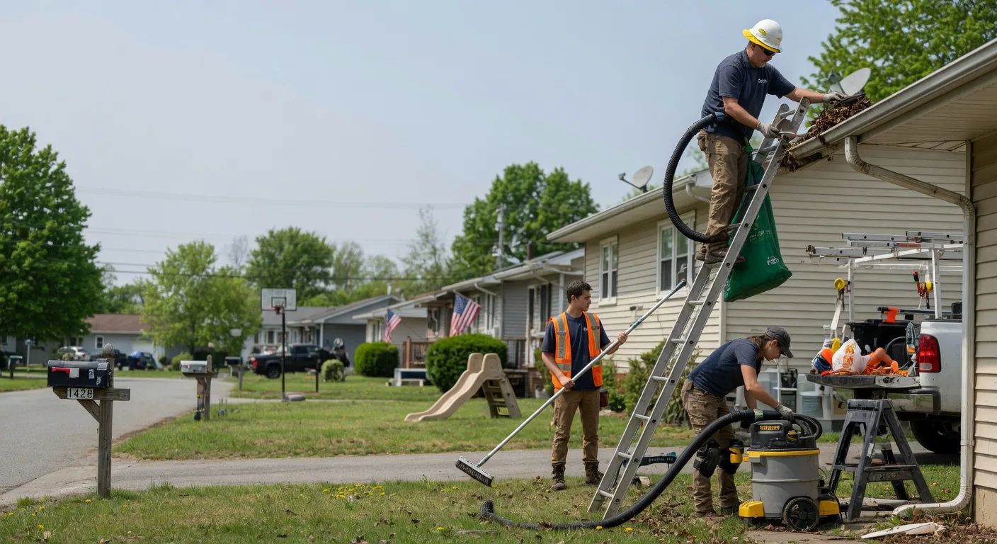 Gutter Installation in Topeka, IL near me